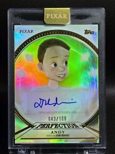 2025 Topps Pixar Disney Toy Story Andy Perfection Auto John Morris /100 #PPA-JM picture