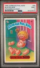 1985 Topps Garbage Pail Kids OS1 Series 1 Busted Bob 6b GLOSSY Card PSA 9 MINT picture