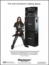 Firewind Gus G. Blackstar Series One 200 amp head & cabinet advertisement picture