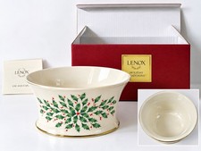 Lenox Dimension Collection Holiday Oval Cachepot Centerpiece Christmas New Box picture