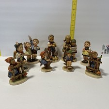 9 Goebel W. Germany M.I. Hummel Club Hand Painted Porcelain Figurine picture