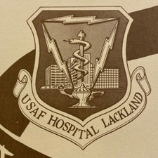 1962 US Air Force Base Hospital Thanksgiving Menu Lackland San Antonio Texas picture