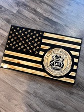 Mi. Dept. of Corrections American Flag 24