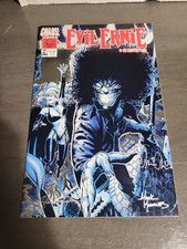 Chaos Comics Evil Ernie Resurrection #2 Auto Signed 3X Pulido, Hughes, Morales picture