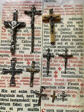 RARE LOT CRUCIFIXES : N. 10 TOTAL - Stunning - Good Deal - 1930-1950 - SPECIAL  picture