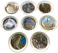 Set of 8 Franklin McMahon Limited Edition Chicago 8