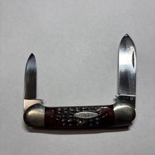 Vintage 1970-1979 Case XX 62131 Canoe Pocket Knife 2 Blade Near Mint Condition  picture