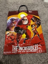 Disney Pixar The Incredible Save The Day Promotional Trick Or Treat Bags picture