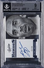 2012-13 ABSOLUTE HEROES AUTOS #1 KOBE BRYANT BGS 9 picture