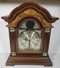 Vintage Westminster Chime Quartz Mantle Clock Tempus Fugit WORKS 17