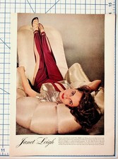 Janet Leigh Jet Pilot Vintage Magazine Clipping RKO Howard Hughes Ephemera picture