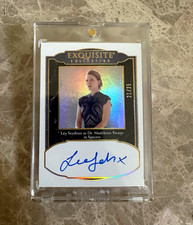 2025 Upper Deck James Bond Exquisite Collection Lea Seydoux Auto /25 picture