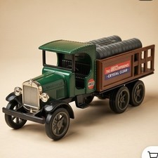 Amoco 1925 Kenworth Stake Truck Diecast Metal Bank Limited Edition 1993 Ertl picture