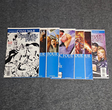 Marvel Fantastic Four Civil War Comic Book Lot #537-543 Direct Edition JMS picture