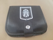 VINTAGE '70S JUVENTUS FOOTBALL LEATHER WALLET. OF THE ERA picture