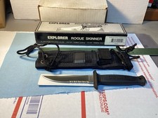 Vintage Explorer Japan Rare 21-272 Rouge Skinner Fixed Blade Knife. NOS IN BOX picture