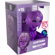 Youtooz Microsoft HALO Translucent Purple Cortana Vinyl Figure #15 Limited picture