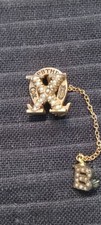 Vintage Gold Chi Omega 1948 Sorority Pin picture