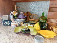 Mixed Decorative Collectibles Lot: Retro Vintage Mystery Bundle Box picture