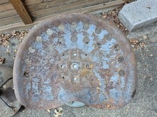 Vintage Metal Tractor Seat Old Antique Farm picture