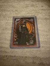 2026 Topps Chrome Star Wars Boba Fett #165 Orange Refractor 01/25 SSP picture