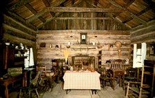 Dr. Francis Regnier's Office, Lincoln's New Salem State Park, 1831 Postcard picture