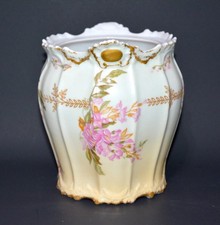 Antique Limoges France Porcelain Vase LDBC Coiffe Star Marked Rare Collectible picture