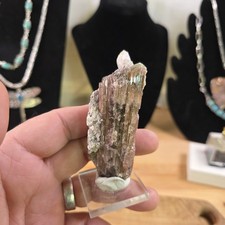 Old Stock Tourmaline w/ Quartz & Lepidolite – Tourmaline King Mine CA 82g picture