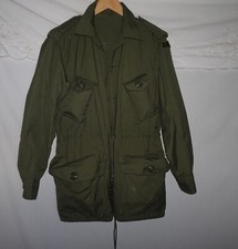 Vtg 1996 Canadian Army MK II Lightweight Combat Coat Field Jacket Medium 7038 picture