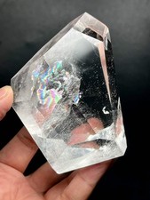 411g Natural White Quartz Freeform Energy Crystal Reiki Healing Decor picture