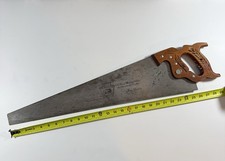 Vintage HENRY DISSTON D-23 26” 8 Points Hand Saw picture