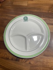 Marathon Gas Oil Grill Plate Walker China Running Man RARE EXCELLENT Advertising picture