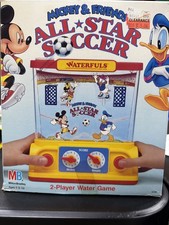 Vintage 1987 Disney Mickey Friends All-Star Soccer Waterfuls Game picture