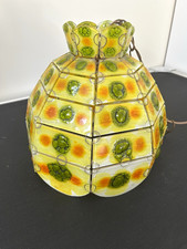 Felipe Derfinger Vintage Mid Century Modern Glass Panel Lamp Shade picture
