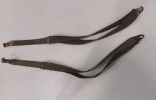 2 Rare Original German Cold War Military Rifle Sling Post WWII 2 Vintage Patina picture