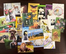 125 Pc Vintage Ephemera Lot Greeting Cards Postcards Junk Journal Paper Craft picture