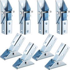 8 Pcs Adjustable Bracket Strut Channel, 8 Hole Wing Base Solar Panel picture