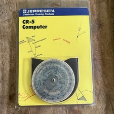 Jeppesen Sanderson CR-5 Computer New with Manual Aviation Pilot picture