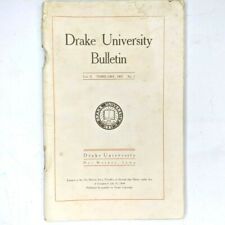 Feb. 1907 Drake University Bulletin Monthly Des Moines IA College Team Photos 3B picture