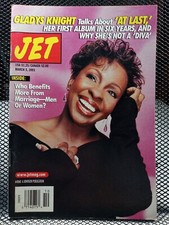 GLADYS Knight Marriage Benefits Racial Black Americana Jet Magazine March 5 2001 picture