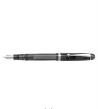 Mint PILOT Custom 74 Transparent Black 14K M Nib Fountain Pen Japan picture
