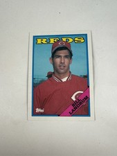 1988 Topps Baseball Card #42 Bill Landrum Cincinnati Reds picture