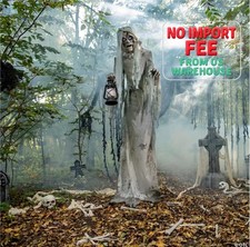 7 FT ANIMATED WAILING PHANTOM W DIGITAL EYES HALLOWEEN PROP ANIMATRONIC picture