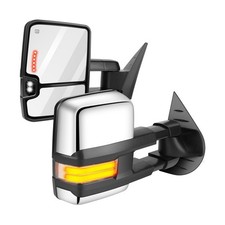OCPTY Pickup Towing Mirrors Pair Replacement For Chevy For GMC 2007-2014 picture