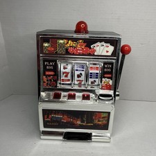 Casino Bandit Play Big Jackpot Mini Slot Machine Toy Bank picture