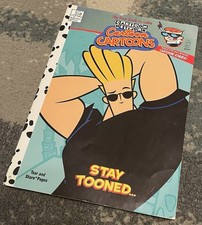Vintage 2002 Cartoon Network Stay Tuned Coloring Book Bravo Dexter Powerpuff NFO picture