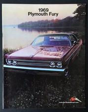 1969 Plymouth Fury 32 page color Sales Brochure picture