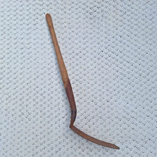 Vintage True Temper Steel Razor Clam Shovel w/ Short Wood Handle - 35