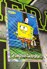2025 Topps Chrome SpongeBob SquarePants #25 Wave Refractor /175 picture