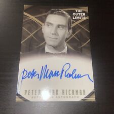 Peter Mark Richman / Ian The Outer Limits Premiere Edition Autograph Card A16 picture